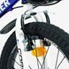 Дитячий двоколісний велосипед Corso Tayger 18&Prime; з алюмінієвою рамою, ручним гальмом, боковими колесами та дзвоником (TG-40571) 153898 фото 4