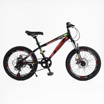 Велосипед спортивний Corso колеса 20" рама сталева 12" &laquo;SPIRIT&raquo; дюймів ST-20316 7 швидкостей Shimano 162825 фото