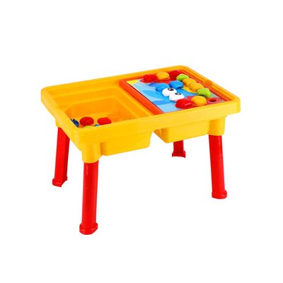 Столик с мозаикой 8140 (4) "Technok Toys", контейнеры для хранения, мозаика. 110079 фото