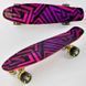 Скейт пенні борд з колесами що світяться F 5490 Best Board, дошка = 55см, колеса PU, d = 6см 74546 фото