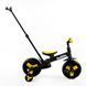Велосипед детский с родительской ручкой трансформер 2/1 Беговел Best Trike (58195) колеса PU 10'' съемные педали 105224 фото 4