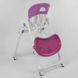 Стульчик для кормления Toti (W-62005) мягкий PU, мягкий вкладыш, 4 колеса, съемный столик, в коробке 96503 фото 2