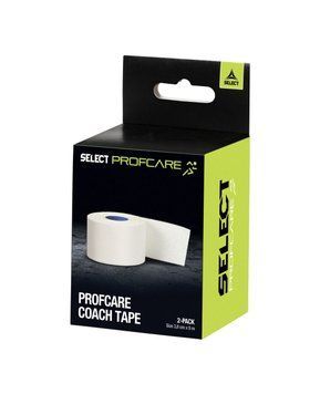 Тейп SELECT Coach Sportstape 2-Pack (001) білий, 3,8см*9м 700822 фото