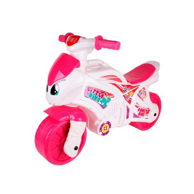 Мотоцикл беговел розового цвета (7204) "Technok Toys" 90879 фото