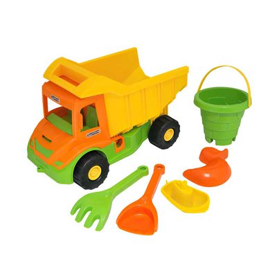 Дитячий пісочний набір Multi truck вантажівка з набором для піску (39930) "WADER" 117610 фото