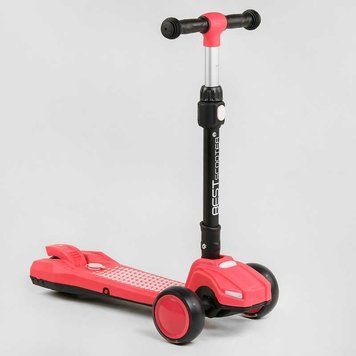 Самокат трехколесный с парогенератором и подсветкой (LT-11746) Best Scooter складной руль, колеса PU 111438 фото