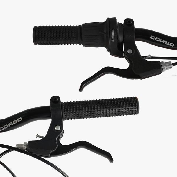 Велосипед Спортивний Corso &laquo;SPIRIT&raquo; 20" дюймів ST-20701 рама сталева 12" 7 швидкостей Shimano, зібран на 75% 162827 фото