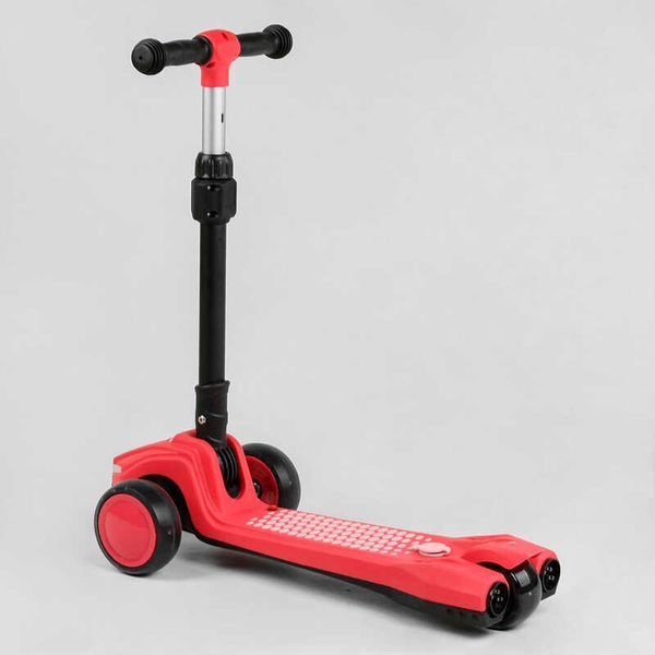 Самокат трехколесный с парогенератором и подсветкой (LT-11746) Best Scooter складной руль, колеса PU 111438 фото
