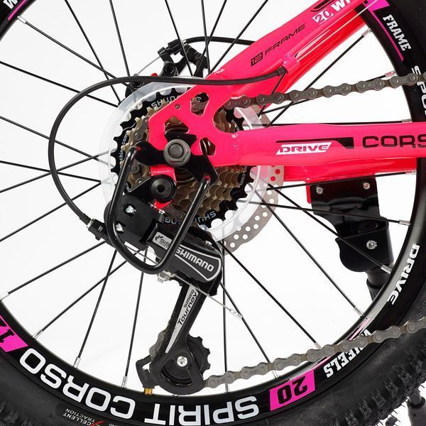 Велосипед Спортивний Corso &laquo;SPIRIT&raquo; 20" дюймів ST-20701 рама сталева 12" 7 швидкостей Shimano, зібран на 75% 162827 фото