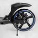 Самокат двоколісний з ручним гальмом та амортизаторами "Best Scooter" (90166-B) фара, колеса поліуретанові 114293 фото 7