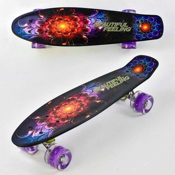 Пенні борд для катання (F 8740) Best Board, дошка=55см, колеса PU, d=6см 74544 фото