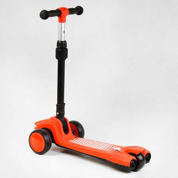 Самокат трехколесный с парогенератором и подсветкой (LT-12857) Best Scooter складной руль, колеса PU 111439 фото