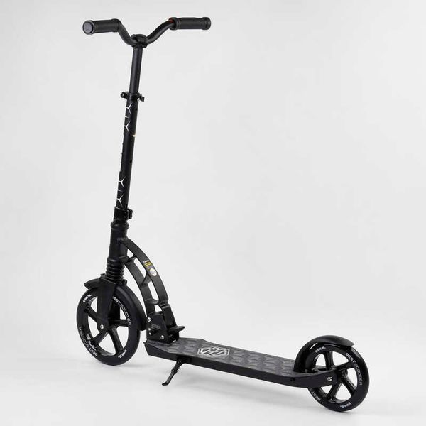 Самокат двухколесный с амортизатором "Best Scooter" (37681) колеса PU d переднее 230мм, заднее 180мм 99664 фото