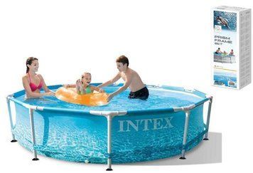 Басейн каркасний Intex (28206 NP) круглий, діаметр 305см, висота 76см, об'єм 4485л, у коробці 99248 фото