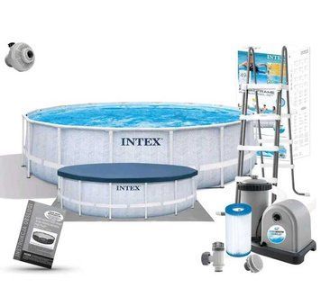Intex Каркасний басейн 26746 (1) 488х122см (5 678 л/год, драбина, тент, підстилка) 149963 фото