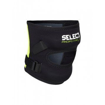 Наколінник SELECT 6207 Knee support for jumper's knee (228) чорн/зел, XXL 562070 фото