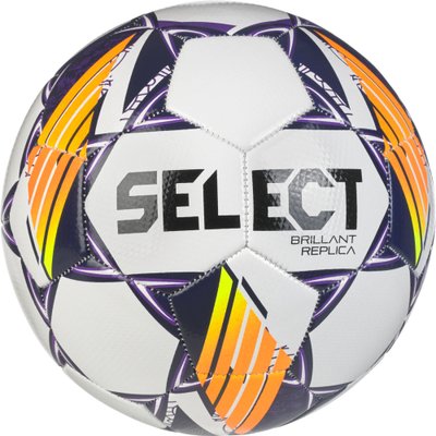 Мяч футбольный (детский) SELECT Brillant Replica v24 (096) бело/фиолет, 4 5703543350513 фото