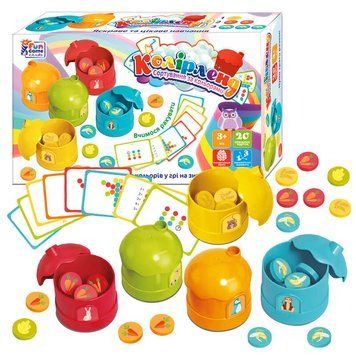 Колірленд 56703 (12/2) "4FUN Game Club", 20 карток, 5 боксів-будиночків, в коробці 143012 фото