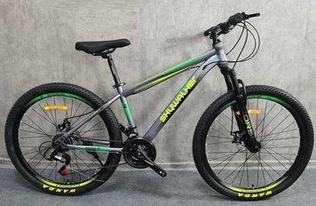 Велосипед Спортивний Corso &laquo;Skywalker&raquo; 26" дюймів SW-26799 (1) рама сталева 15&rsquo;&rsquo;, перемикачі SunRun, 21 швидкість, зібран на 75 149938 фото