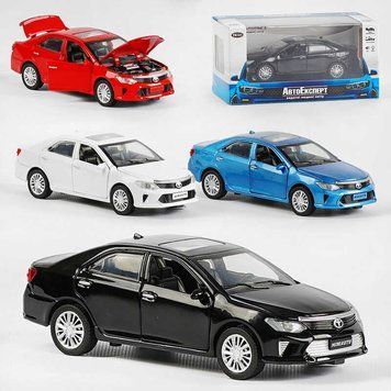 Машинка LF-79509 (48/2) "Авто Експерт", 4 кольори, 1:32, світло, звук, інерція, відчиняються двері, багажник, капот, в коробці, МІКС 155489 фото