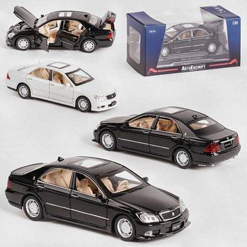 Машина (GT - 2045) "Авто Експерт" 2 кольори, металопластик, 1:24 масштаб, світло, звук, інерція, відчиняються двері, багажник, капот 119094 фото