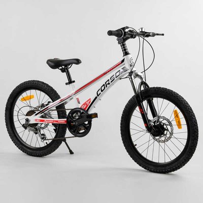 Дитячий спортивний велосипед 20'' CORSO «Speedline» (MG-56818) магнієва рама, Shimano Revoshift 7 швидкостей 103530 фото