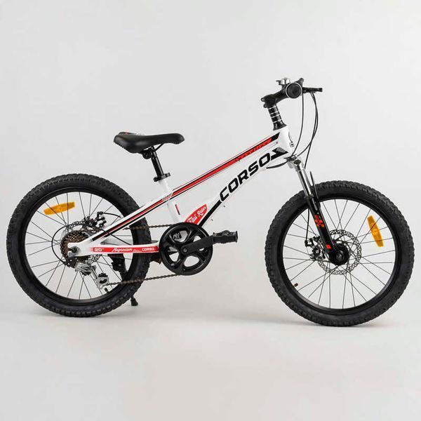 Дитячий спортивний велосипед 20'' CORSO &laquo;Speedline&raquo; (MG-56818) магнієва рама, Shimano Revoshift 7 швидкостей 103530 фото