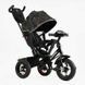 Велосипед з батьківською ручкою (3390 - 31-025) Best Trike надувні колеса, фара з USB, пульт 162593 фото