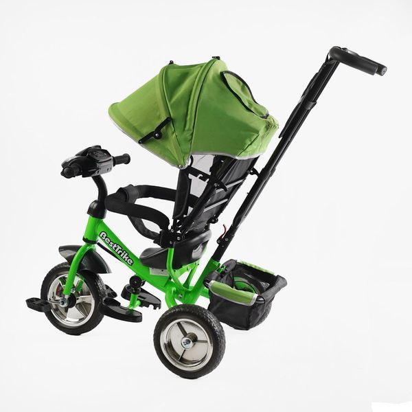 Дитячий велосипед з батьківською ручкою (69-067) Best Trike фара музична, USB, Bluetooth 165990 фото