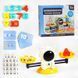 Балансир &ldquo;КосмоКот&rdquo; 79208 (12) "4FUN Game Club", 3 рівні гри, 30 двосторонніх карток, цифри від 1 до 10, в коробці 135653 фото