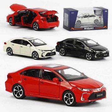 Машина металопластик GT-6258 (72/2) "Авто Експерт", 3 кольори, 1:32, світло, звук, інерція, двері, що відкриваються, багажник, капот, в коробці 125409 фото