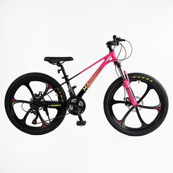 Велоcипед Спортивний Corso &laquo;MAGNUM&raquo; 24" дюймів (MN-24759) рама магнієва 11&rsquo;&rsquo;, обладнання Shimano 21 швидкість 163803 фото