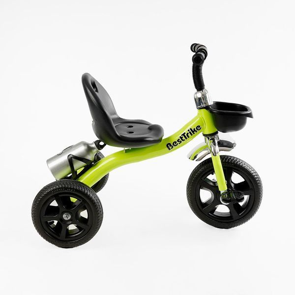 Велосипед триколісний Best Trike (BS-11823) сталева рама, колеса EVA, переднє 10&rsquo;&rsquo;, заднє 8&rsquo;&rsquo;, кошик, пляшечка 168728 фото