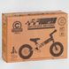 Велобег Corso "Skip Jack" 25025 РОЗОВО-БЕЛЫЙ, надувные колеса 12", стальная рама с амортизатором, ручной тормоз, подножка, в коробке 119239 фото 7