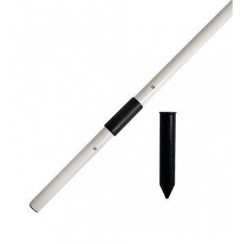 Кутовий флагшток SELECT Bendable corner pole (232) сір/чорн 748000 фото