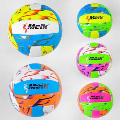 М'яч волейбольний C 50675 (60) 5 видів, вага 300 грам, матеріал PU, гумовий балон 114367 фото
