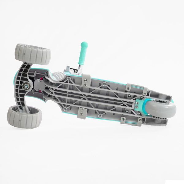 Самокат біговел з захисним бампером (5в1 P-67303) Best Scooter, колеса зі світлом 166619 фото
