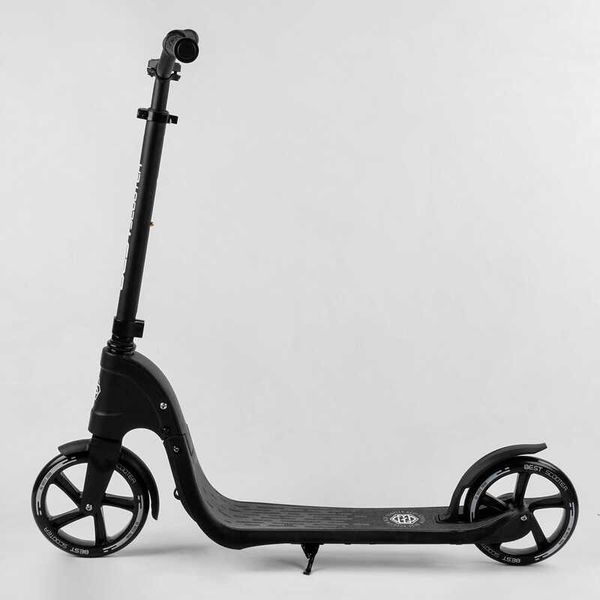 Самокат двоколісний з широким велосипедним кермом (74077) "Best Scooter" колеса PU - 20 см 105379 фото