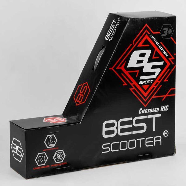 Самокат трюковий Best Scooter BS-99808 HIC-система, ПЕГИ, алюмінієвий диск та дека з ПРИНТОМ, колеса PU, d = 110мм, ширина керма - 60 см 105671 фото