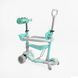 Самокат біговел з захисним бампером (5в1 P-67303) Best Scooter, колеса зі світлом 166619 фото 2