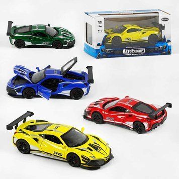 Машинка 10820 (48) "Авто Експерт", 4 кольори, металопластик, 1:32, звук, світло, інерція, рухомі елементи, в коробці, МІКС ВИДІВ 156173 фото