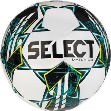М'яч футбольний SELECT Match DB v23 (338) біл/зелений, 5 057536 фото