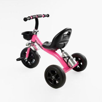 Велосипед триколісний Best Trike (BS-14250) сталева рама, колеса EVA, переднє 10&rsquo;&rsquo;, заднє 8&rsquo;&rsquo;, кошик, пляшечка 168732 фото