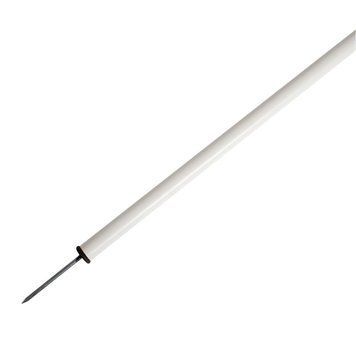 Кутовий флагшток з металевим наконечником SELECT Corner pole with metal tip (011) сірий 748020 фото