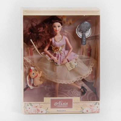 Кукла Лилия ТК - 10456 (48/2) "TK Group", "Принцесса стиля", питомец, аксессуары, в коробке 110158 фото