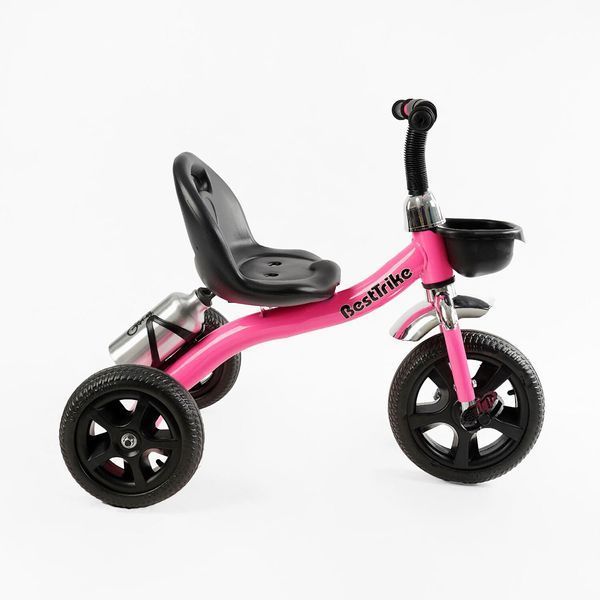 Велосипед триколісний Best Trike (BS-14250) сталева рама, колеса EVA, переднє 10&rsquo;&rsquo;, заднє 8&rsquo;&rsquo;, кошик, пляшечка 168732 фото