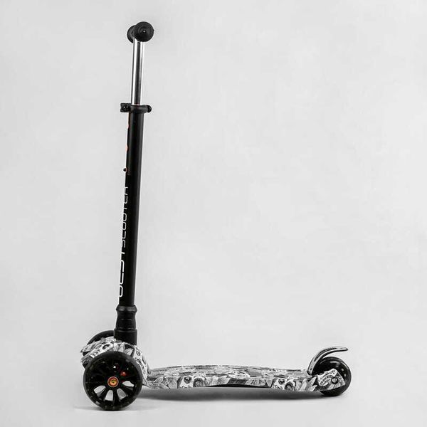 Самокат трехколесный Best Scooter MAXI (S - 12208) съемный руль, колеса PU со светом 111817 фото