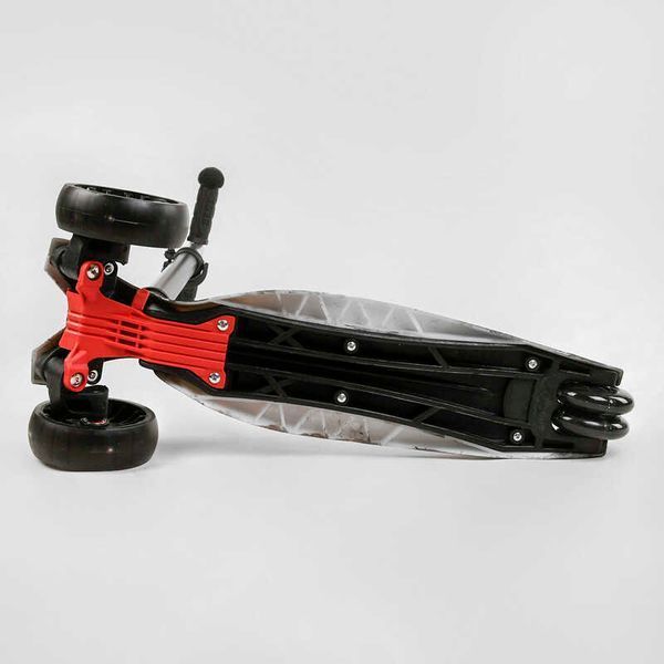 Самокат трехколесный Best Scooter MAXI (S - 12208) съемный руль, колеса PU со светом 111817 фото