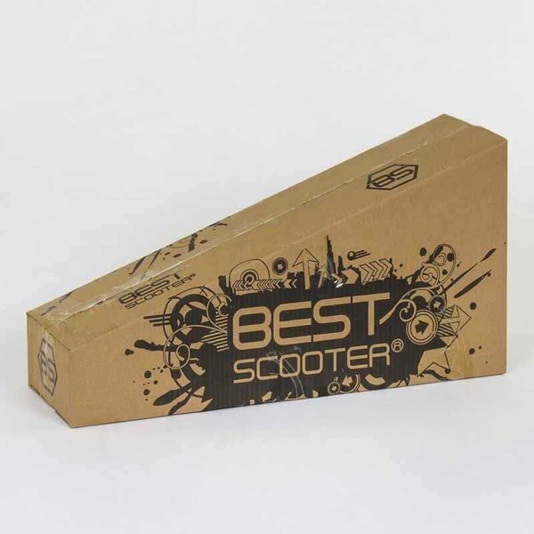Самокат трехколесный Best Scooter MAXI (S - 12208) съемный руль, колеса PU со светом 111817 фото